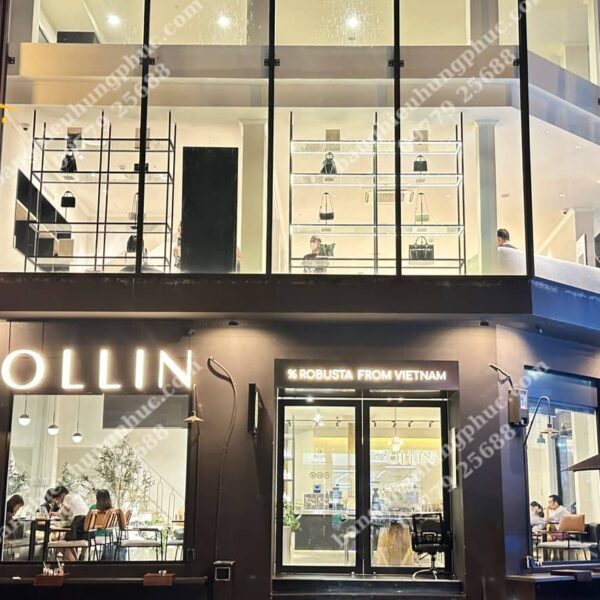 bảng hiệu quán cafe