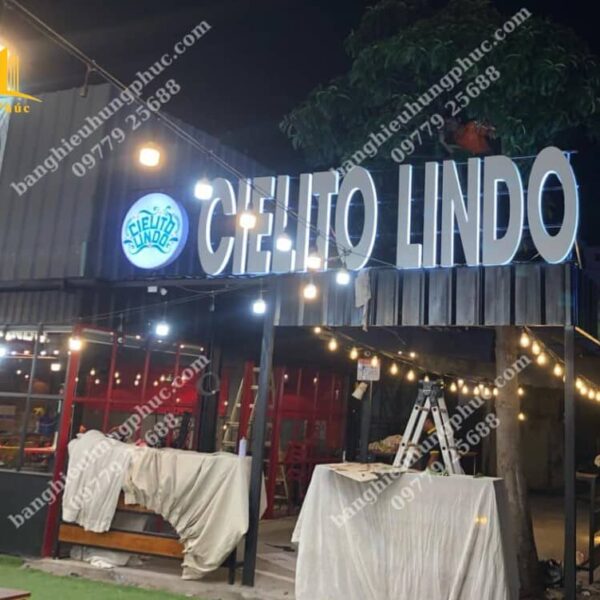 biển quảng cáo quán cafe