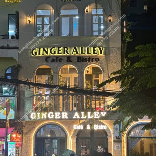 bảng hiệu quán cafe