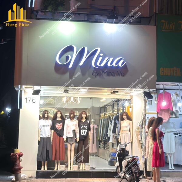 biển hiệu shop quần áo