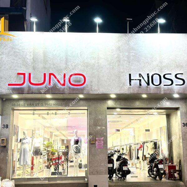 biển hiệu shop quần áo