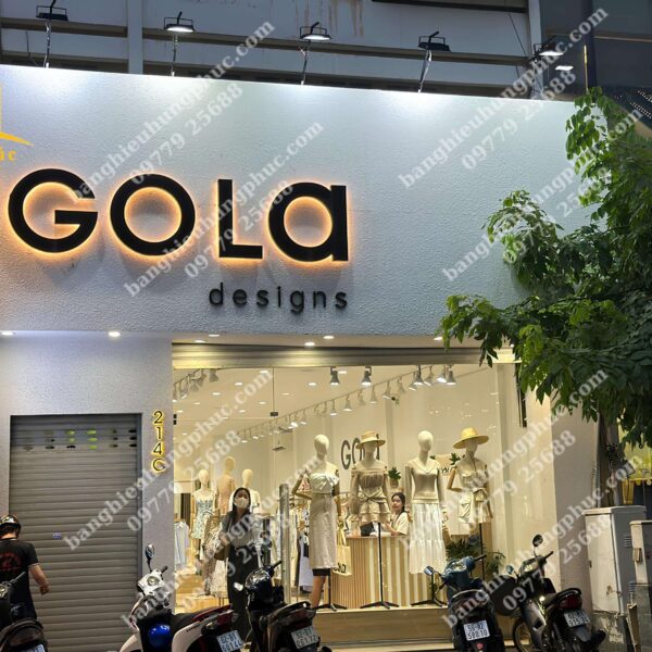 bảng hiệu shop quần áo đẹp