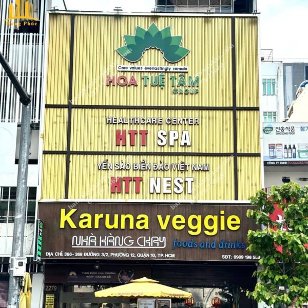 Biển quảng cáo nhà hàng