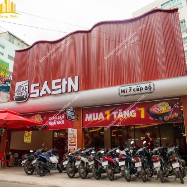 Biển quảng cáo nhà hàng đẹp