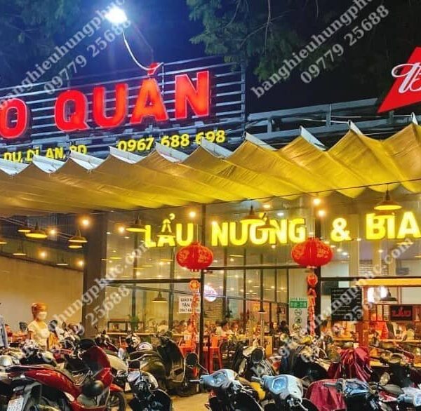 biển quảng cáo quán ăn đẹp