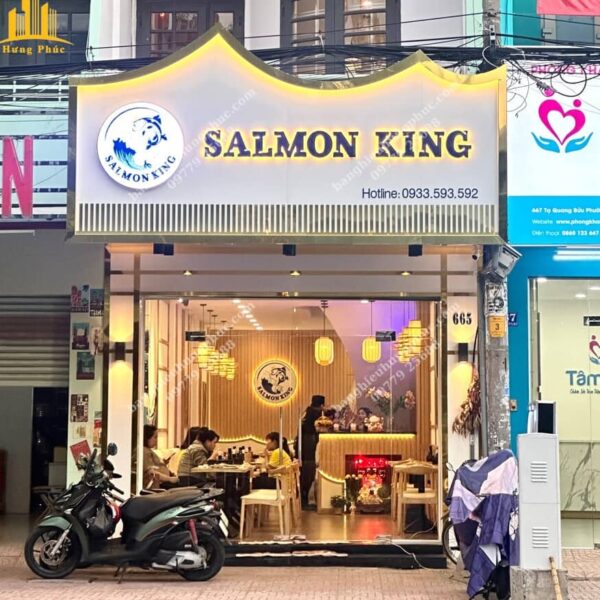 biển quảng cáo quán ăn