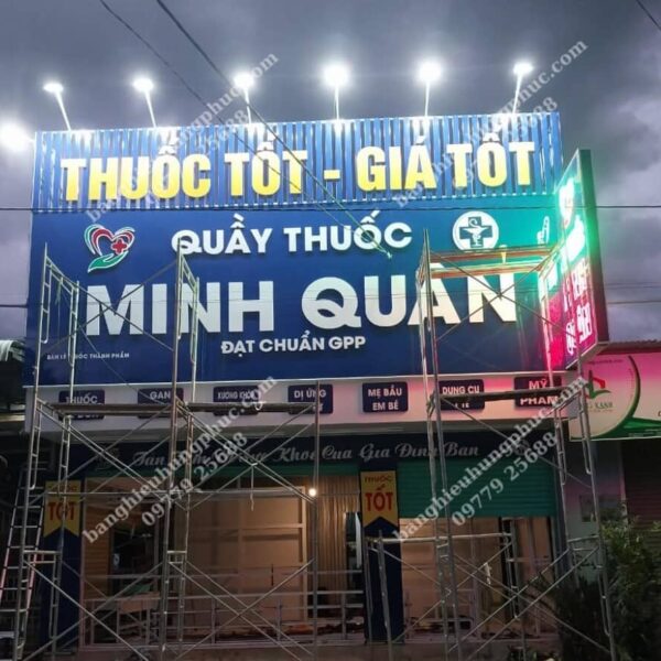 Thi công trọn gói nhà thuốc tây