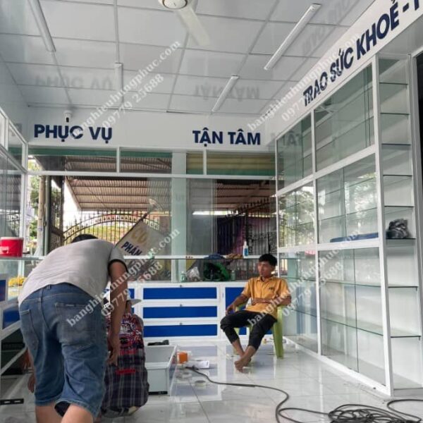Thi công trọn gói nhà thuốc tây