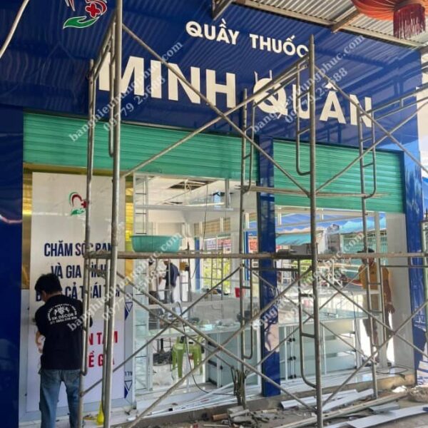 Thi công trọn gói nhà thuốc tây