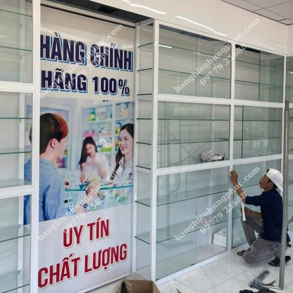 Thi công trọn gói nhà thuốc tây