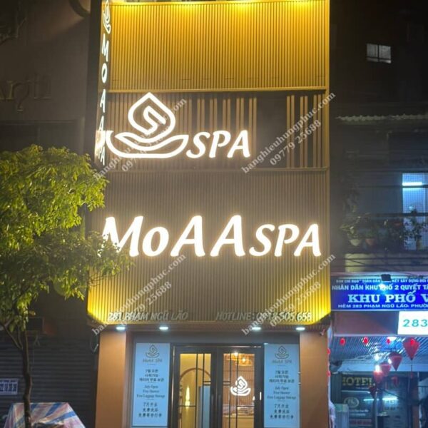 biển quảng cáo spa đẹp