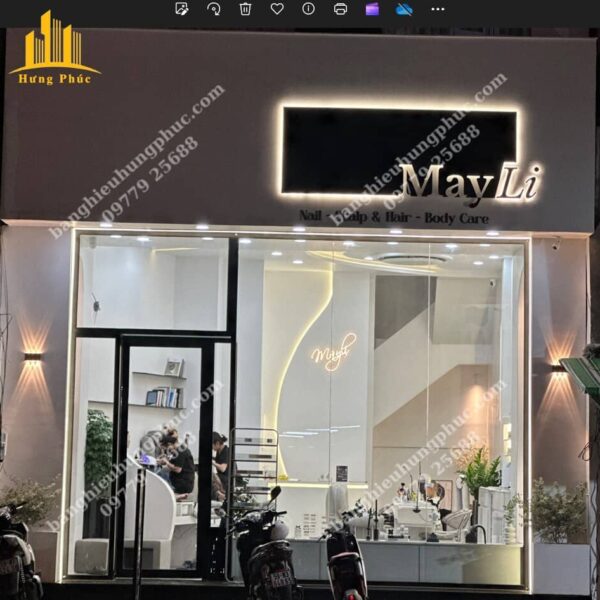 bảng hiệu nail đẹp