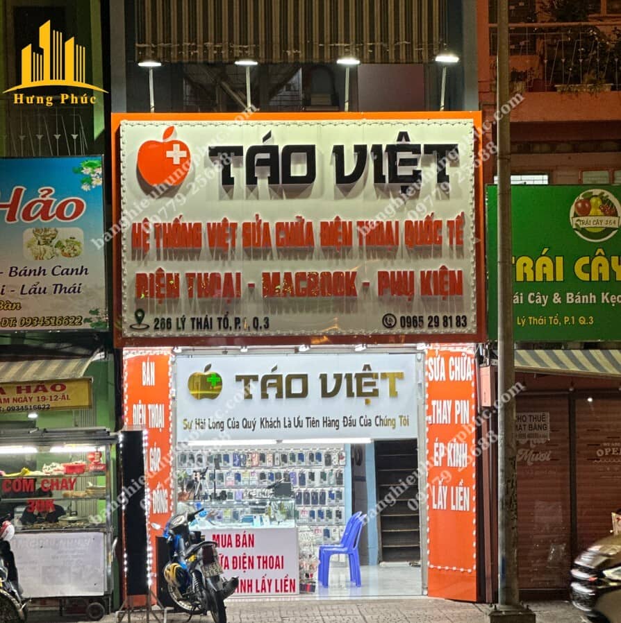 Bảng hiệu điện thoại đẹp Bảng hiệu điện thoại đẹp