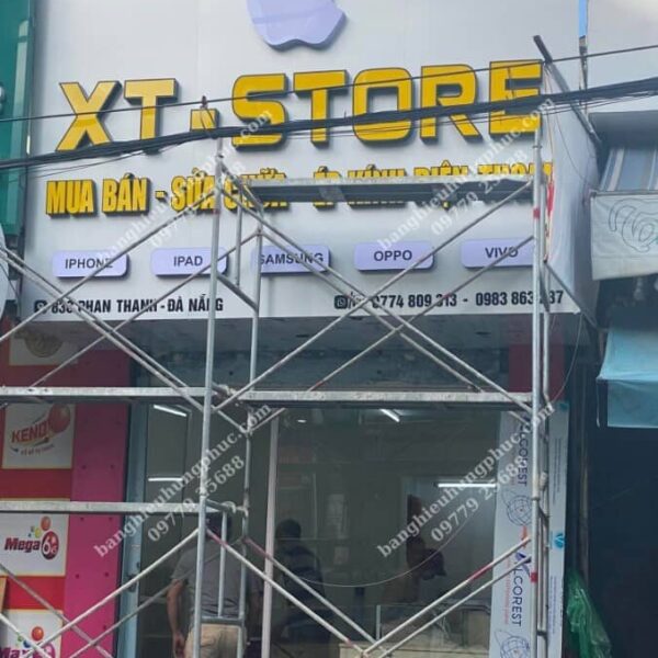 Biển quảng cáo cửa hàng điện thoại