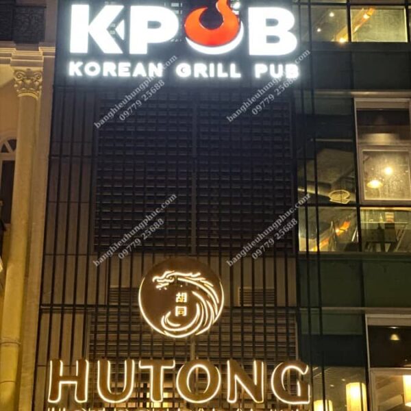 Biển quảng cáo nhà hàng