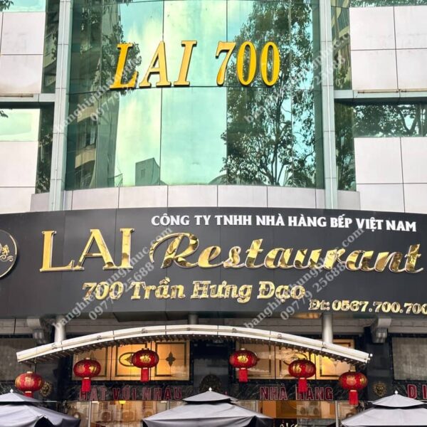 Biển quảng cáo nhà hàng