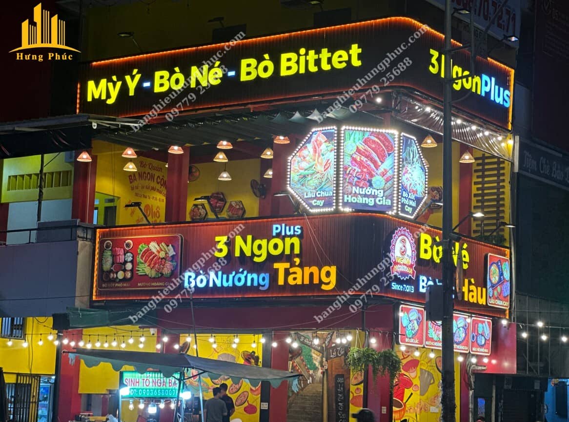 Biển quảng cáo nhà hàng