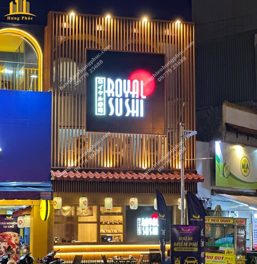 Biển quảng cáo nhà hàng