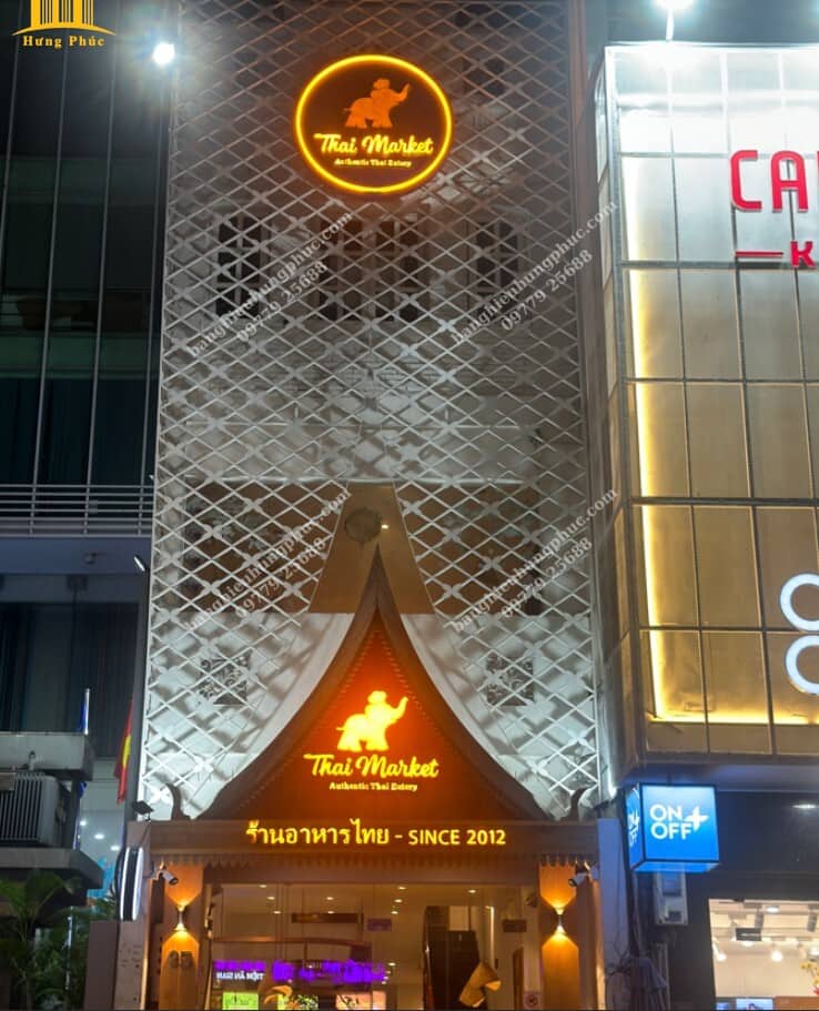 Biển quảng cáo nhà hàng