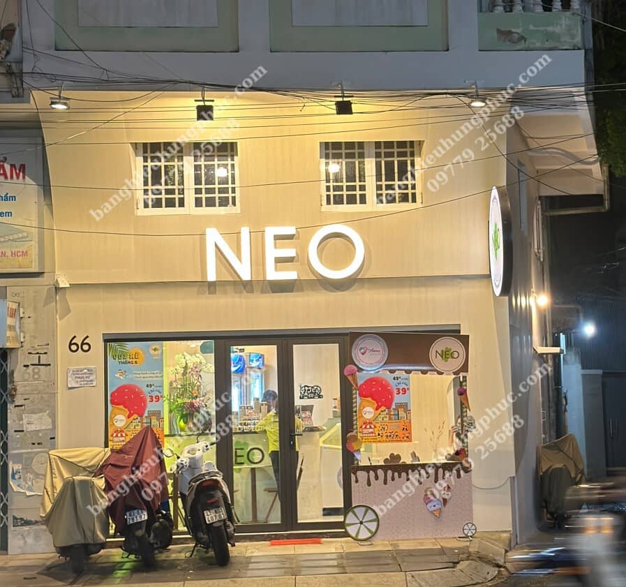 Bảng hiệu quảng cáo trà sữa