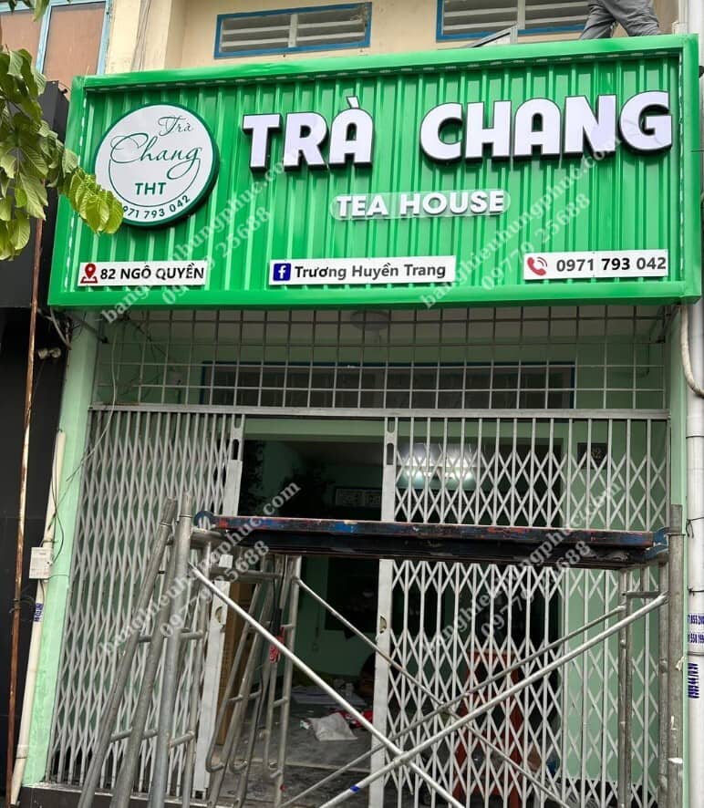 Bảng hiệu quảng cáo trà sữa