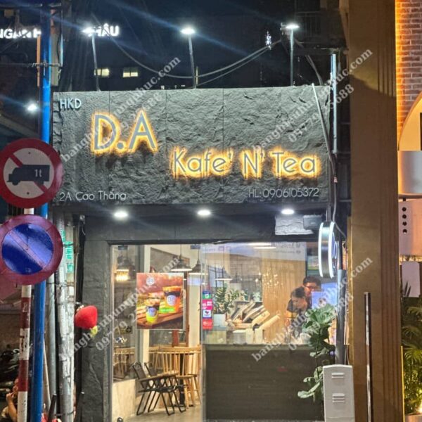 bảng quảng cáo trà sữa