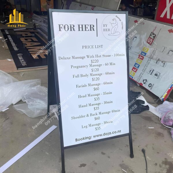 biển quảng cáo đứng