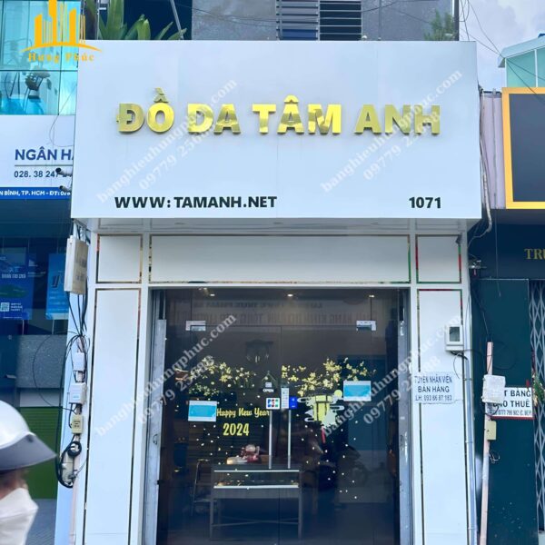 Làm bảng hiệu alu