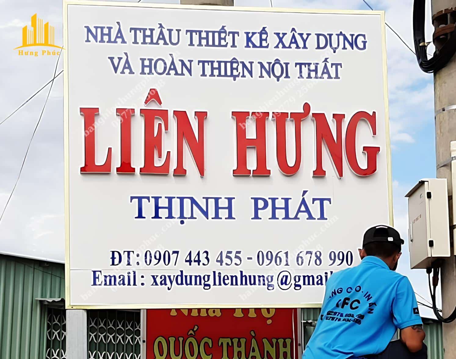 bảng hiệu công ty xây dựng đẹp bảng hiệu công ty xây dựng đẹp