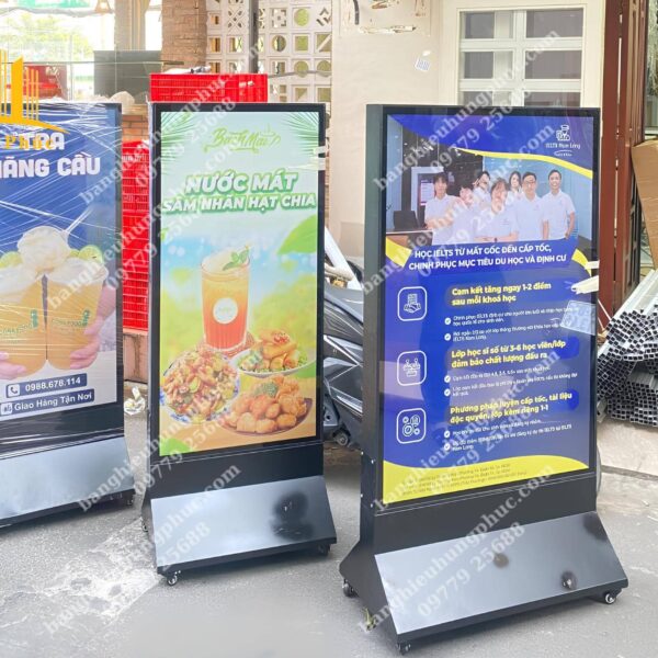 mẫu biển quảng cáo đứng đẹp