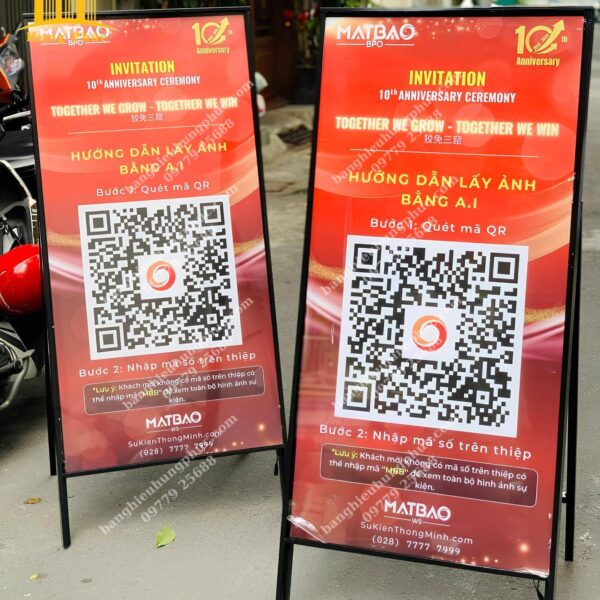 mẫu biển quảng cáo in bạt đứng