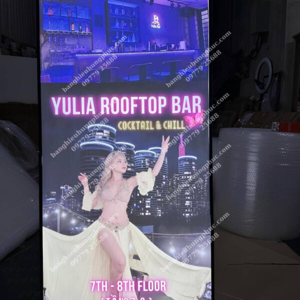 biển quảng cáo đứng đẹp