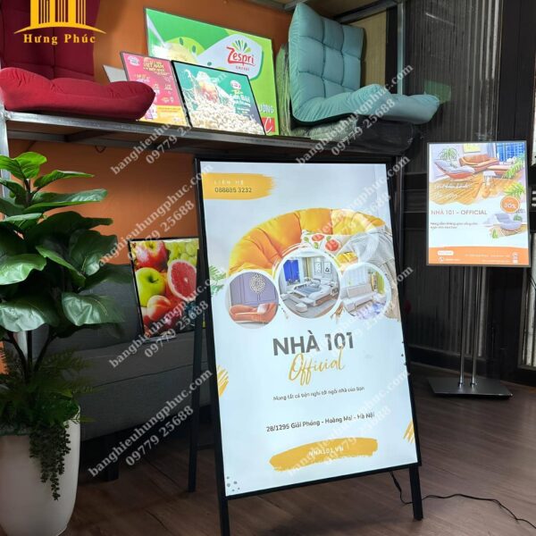 biển quảng cáo đứng đẹp