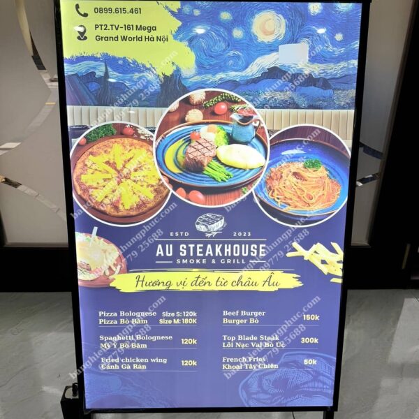 biển quảng cáo đứng