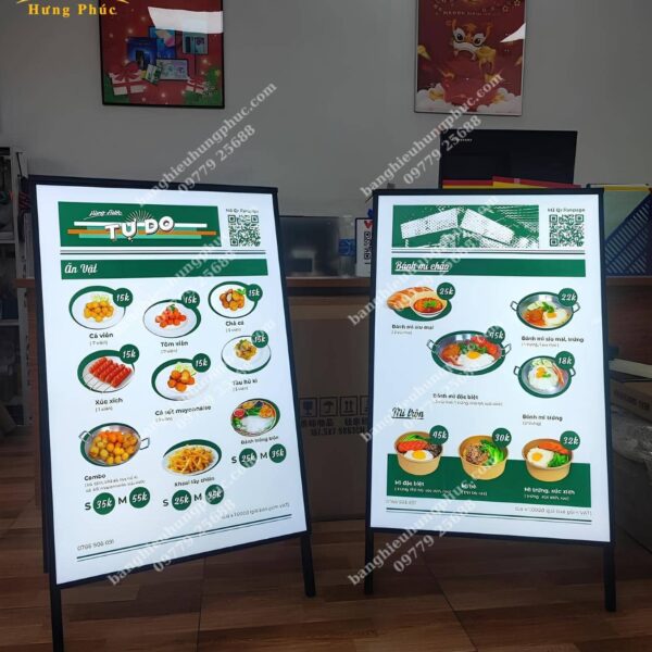 biển quảng cáo đứng