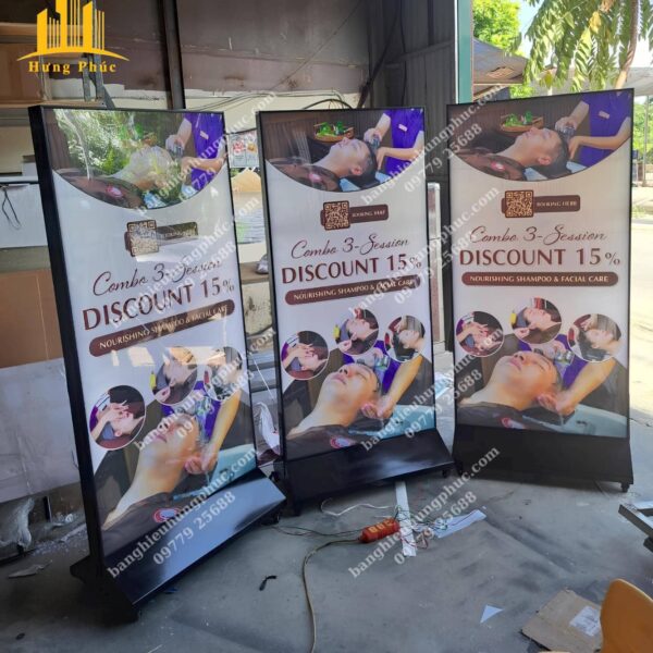 bảng hiệu đứng