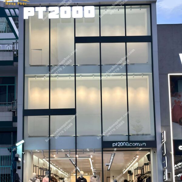 Bảng hiệu shop quần áo nam