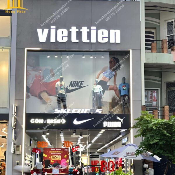 Bảng hiệu shop quần áo nam