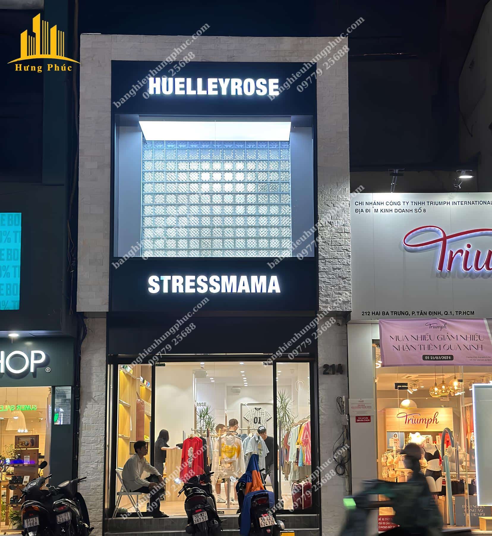 Bảng hiệu shop quần áo