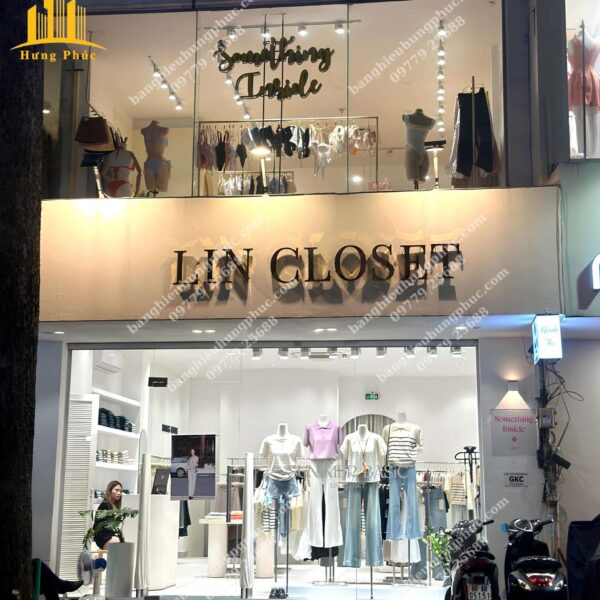 bảng hiệu shop quần áo đẹp