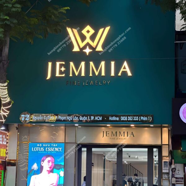 biển quảng cáo vàng bạc