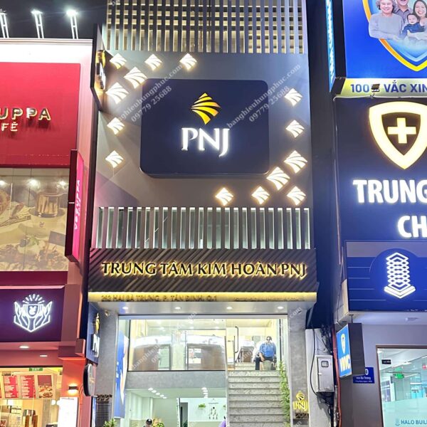 biển quảng cáo vàng bạc