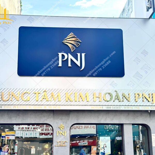 Bảng hiệu tiệm vàng