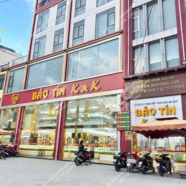biển quảng cáo vàng bạc