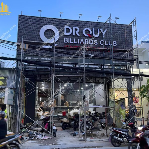 Làm bảng hiệu tôn