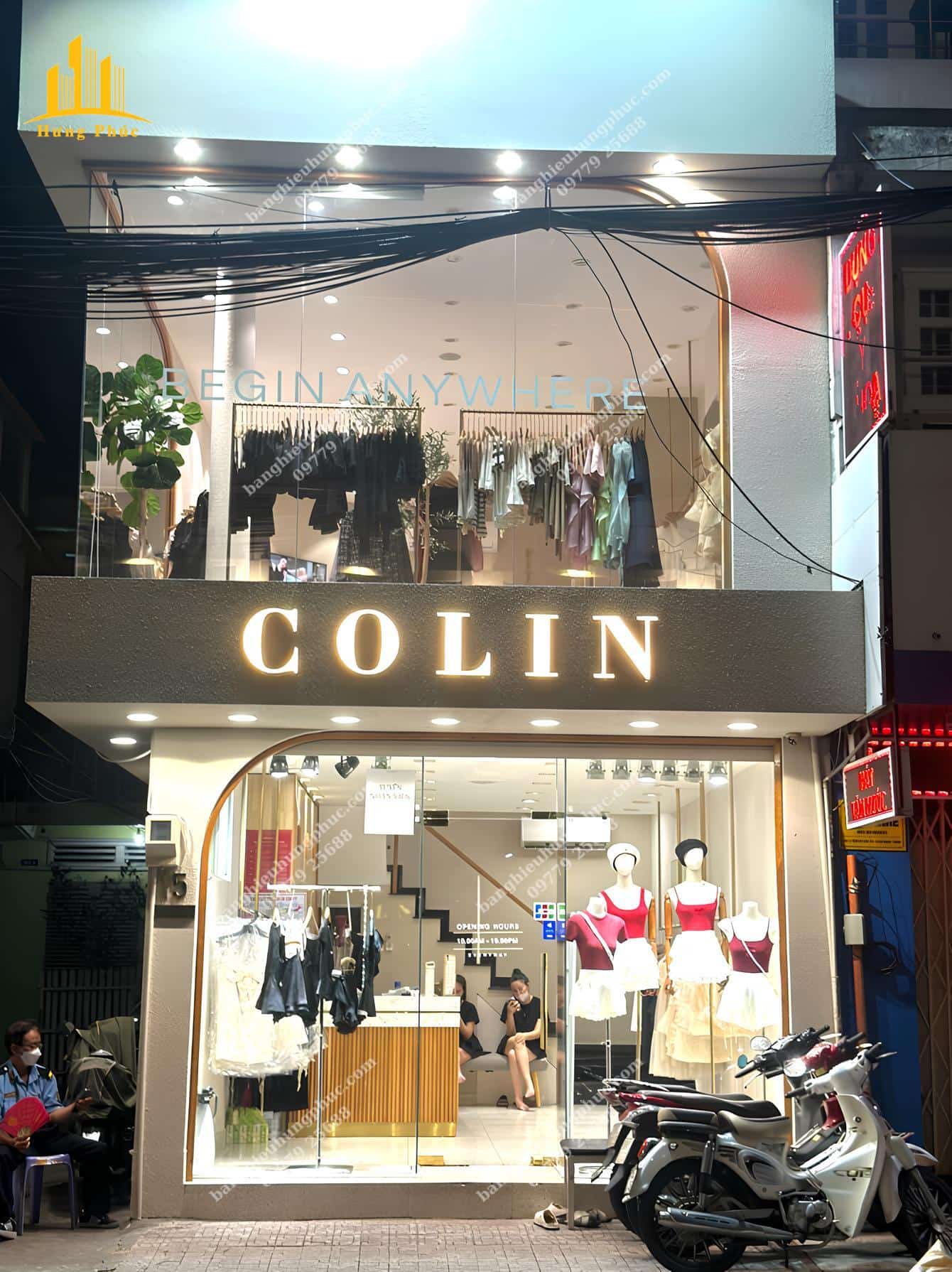 Biển hiệu cửa hàng 