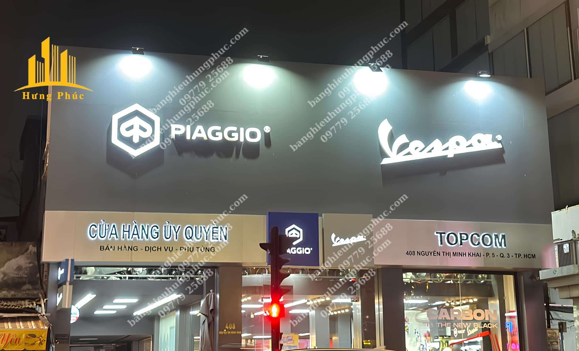 Làm bảng hiệu cửa hàng 