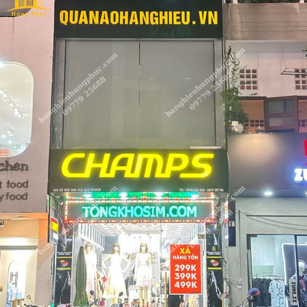 Bảng hiệu áo dài