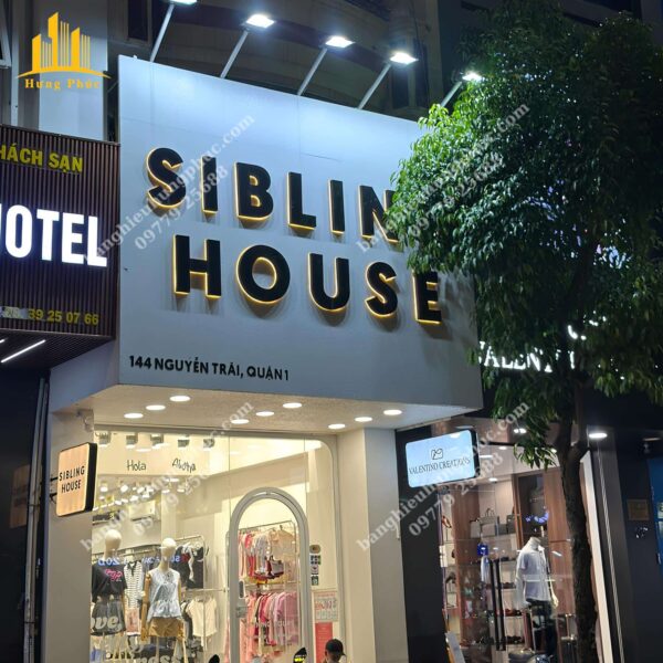 Bảng hiệu áo dài