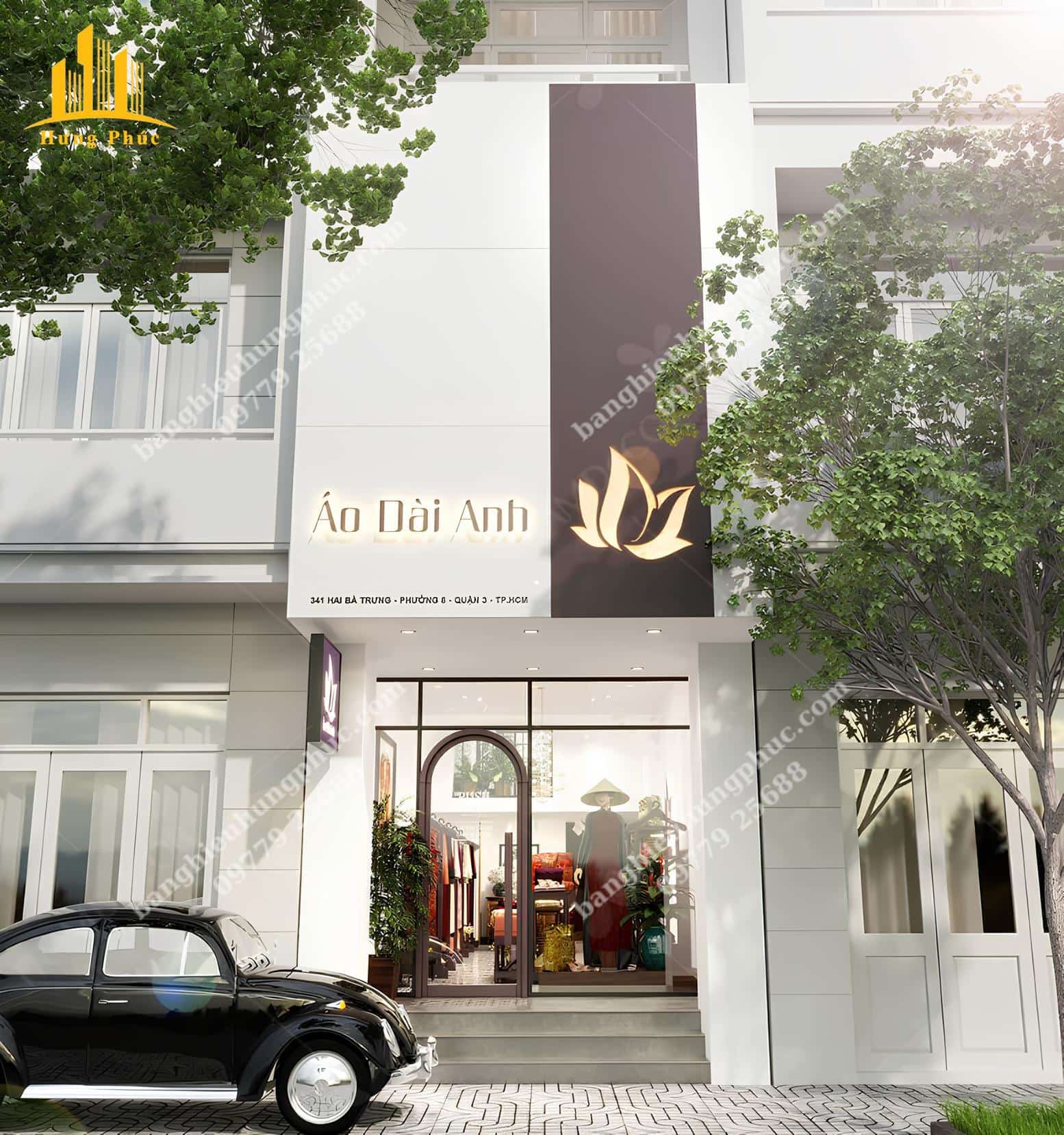 Biển quảng cáo áo dài Biển quảng cáo áo dài